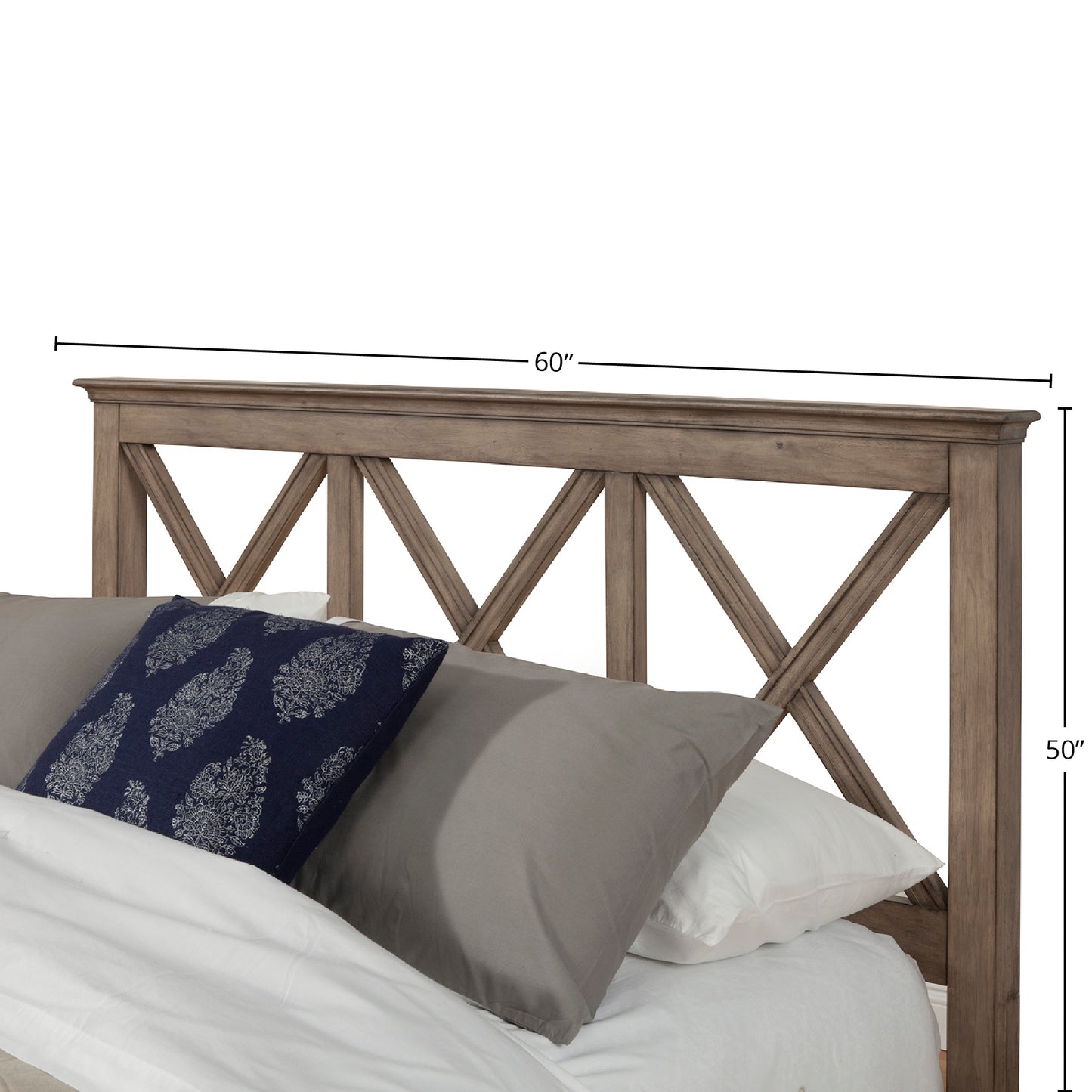 Potter Full Size Bed, Headboard Only, French Truffle