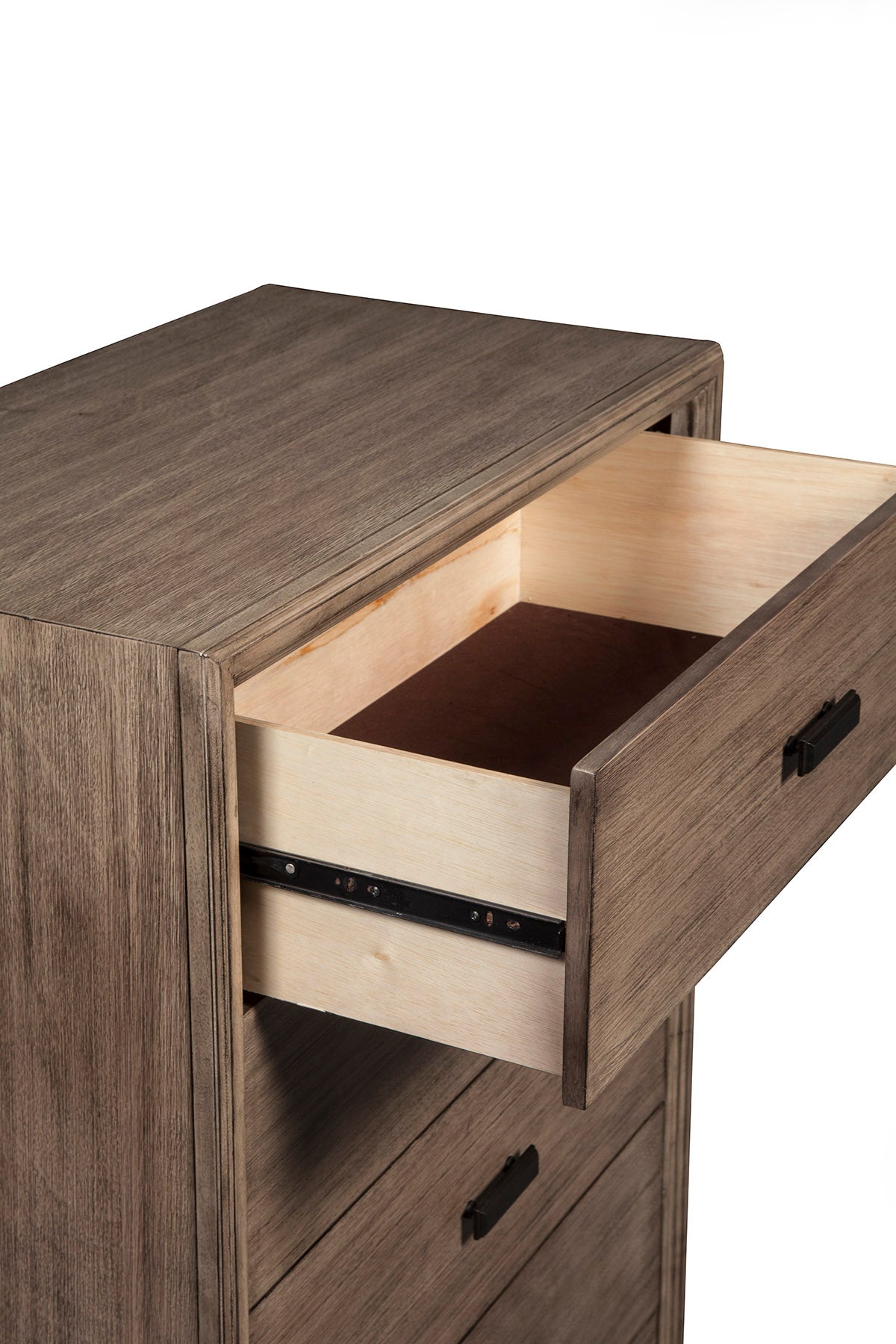 Camilla 5 Drawer Chest, Antique Grey