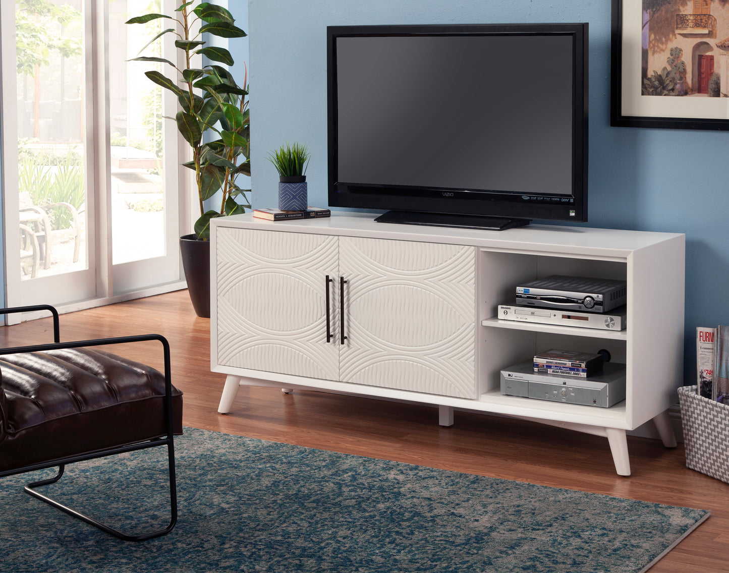Tranquility TV Console, White