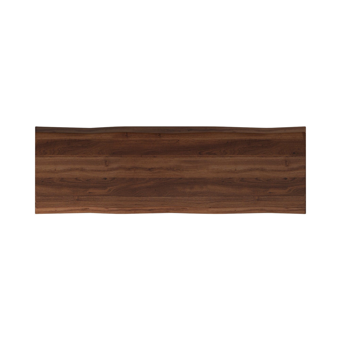 Live Edge Bench, Light Walnut