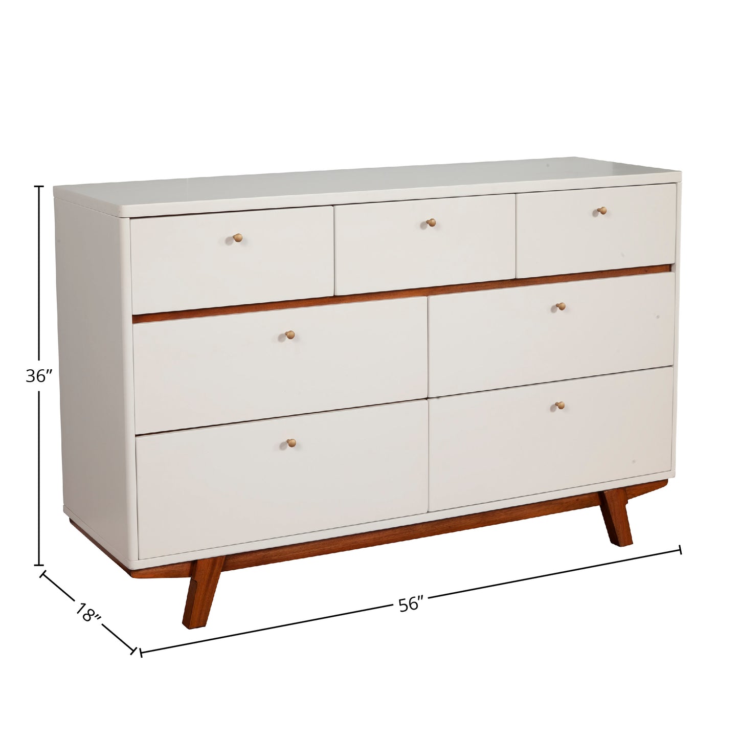 Dakota 7 Drawer Dresser