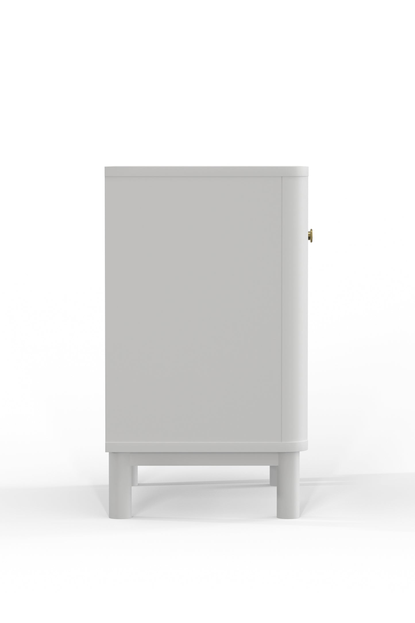 Stapleton 1 Drawer Nightstand, White
