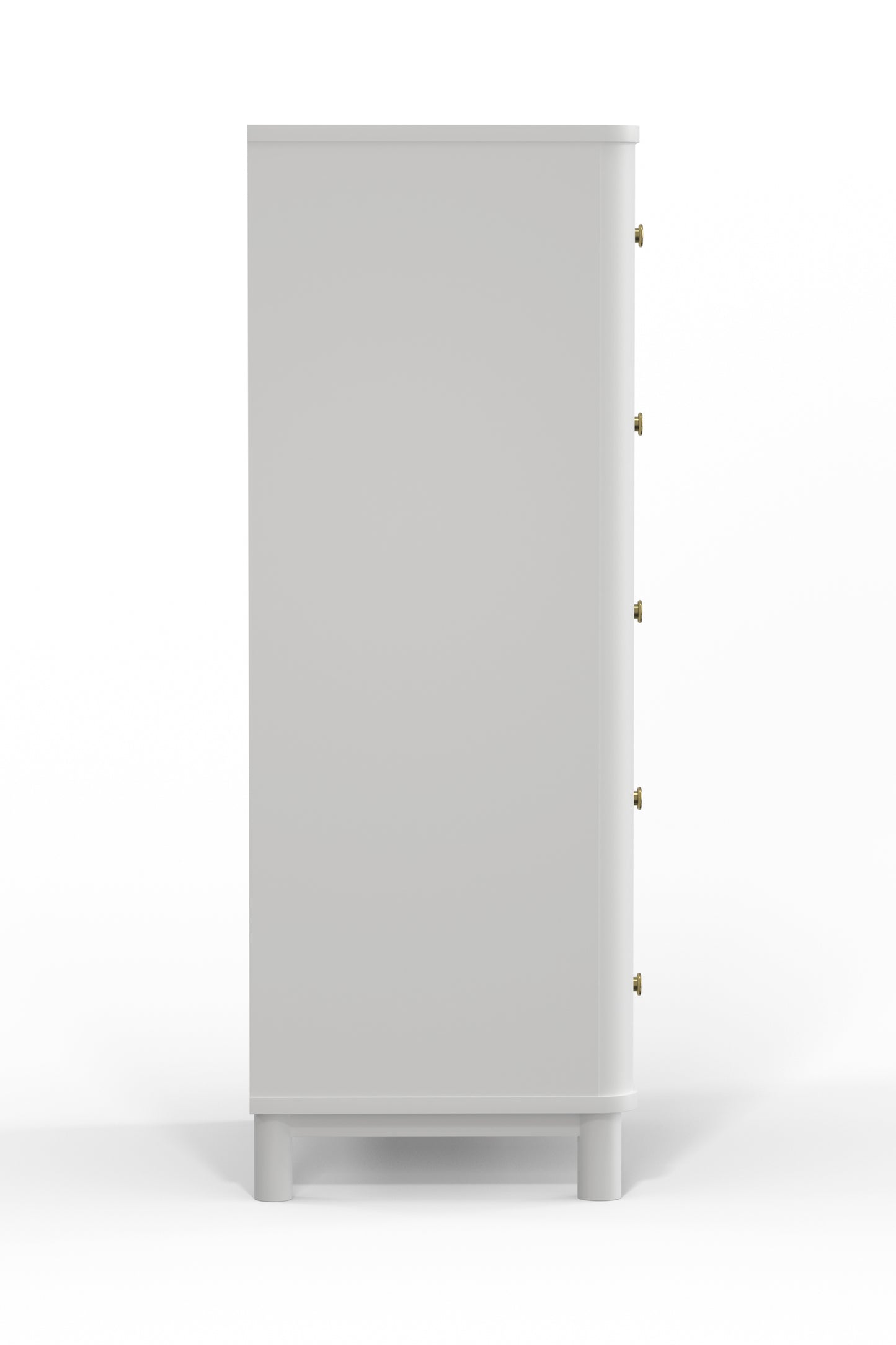 Stapleton 5 Drawer Chest, White