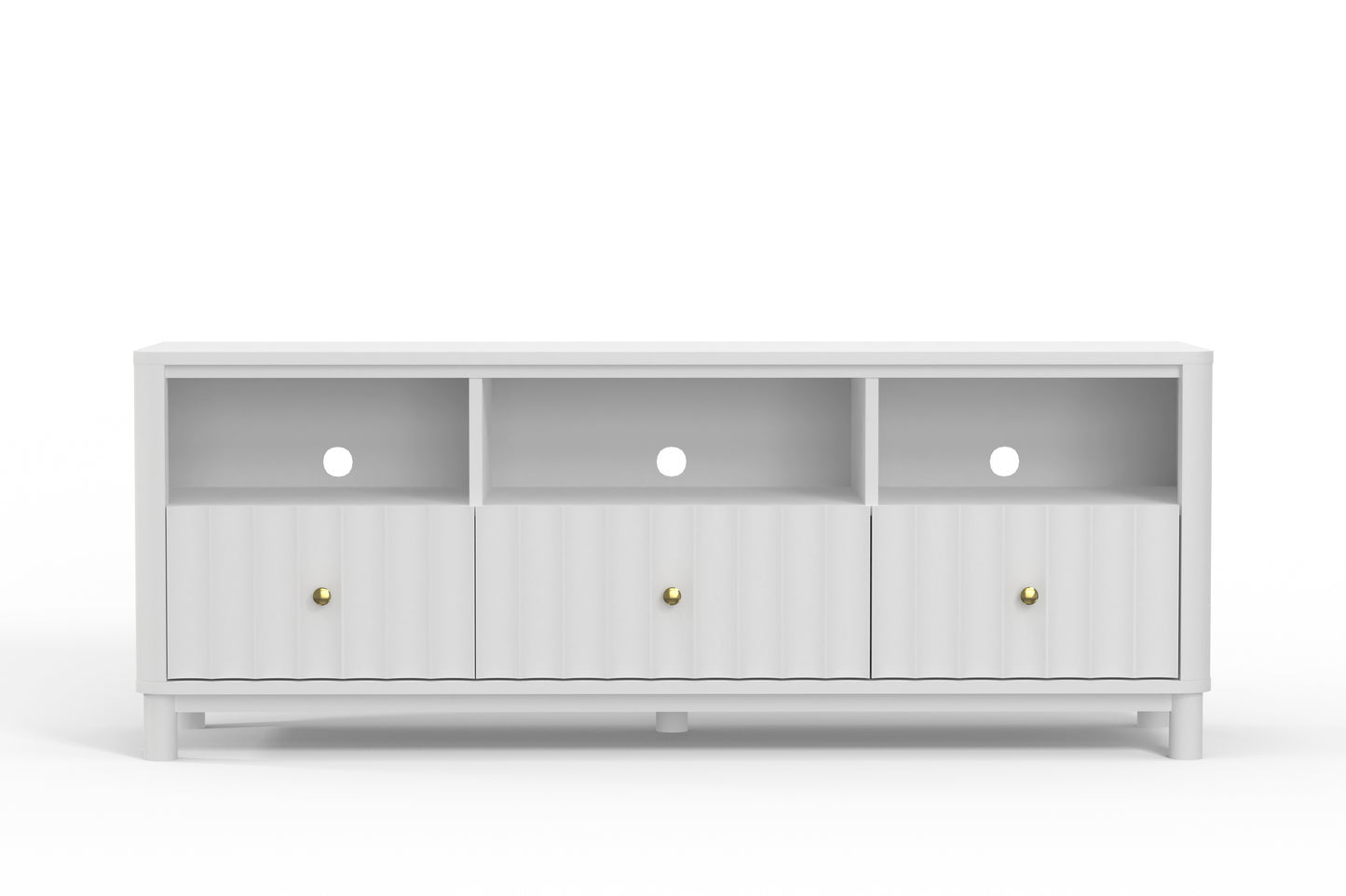 Stapleton TV Console, White