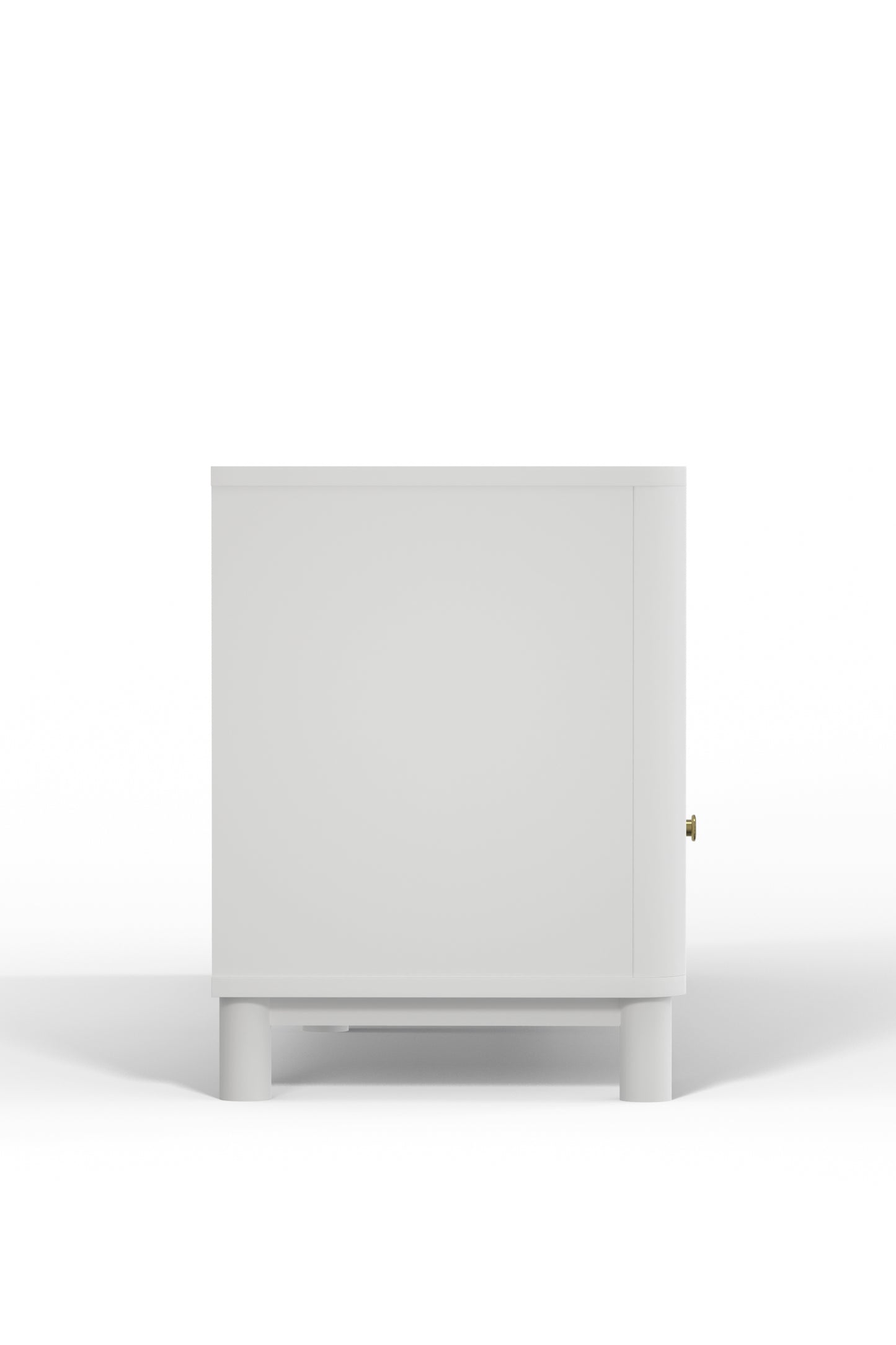 Stapleton TV Console, White