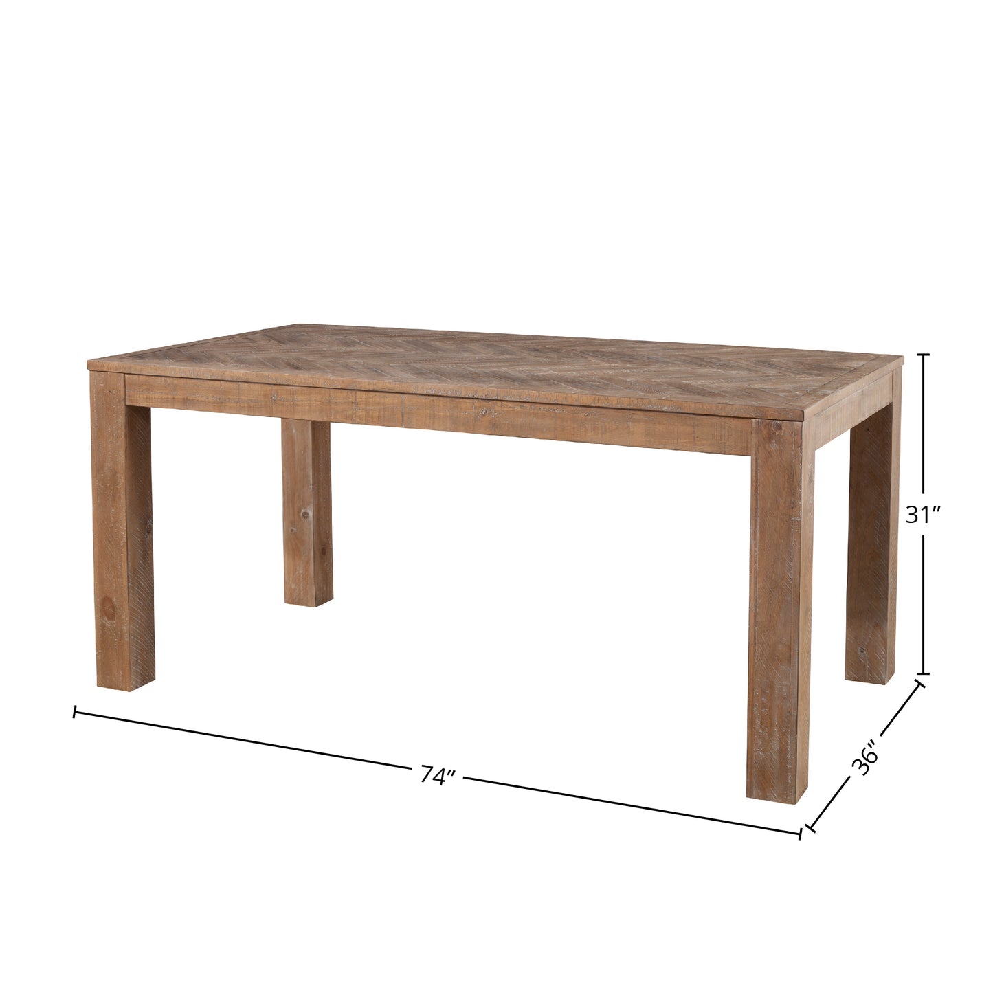 Aiden Fixed Top Dining Table