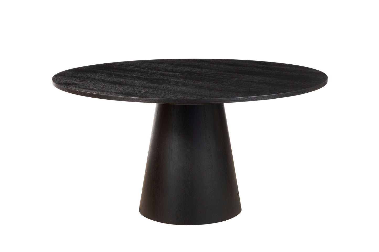 Cove Round 59" Dining Table, Vintage Black