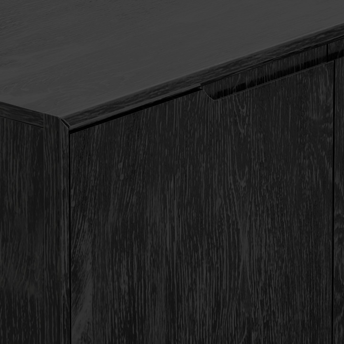 Cove Server, Vintage Black