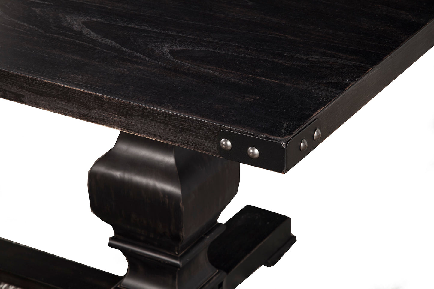 Manchester Dining Table, Vintage Black