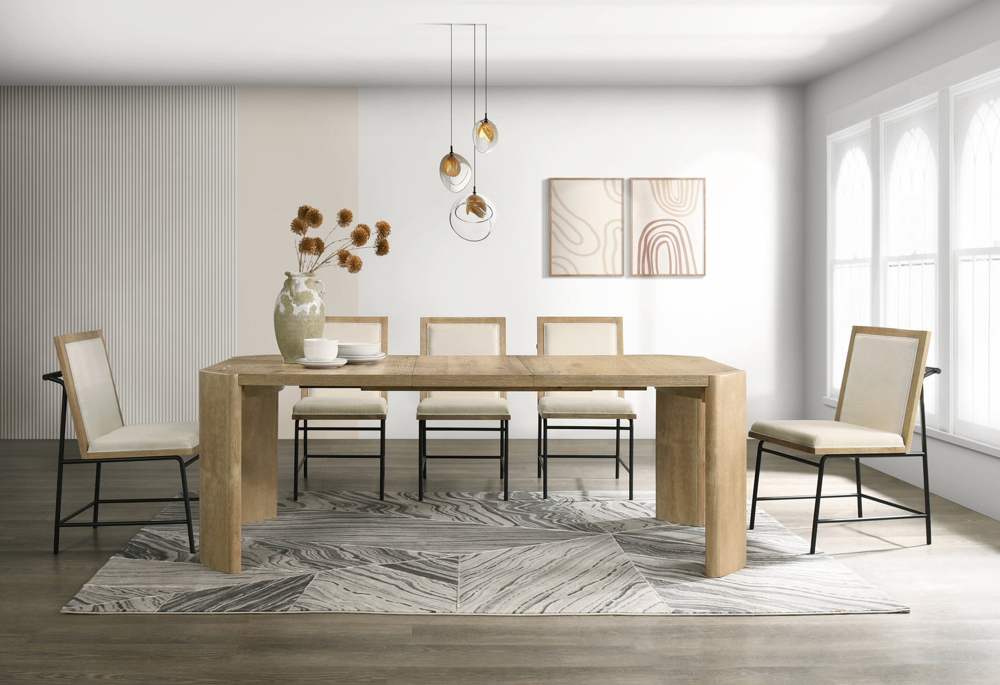 Sloane Extension Dining Table, Driftwood