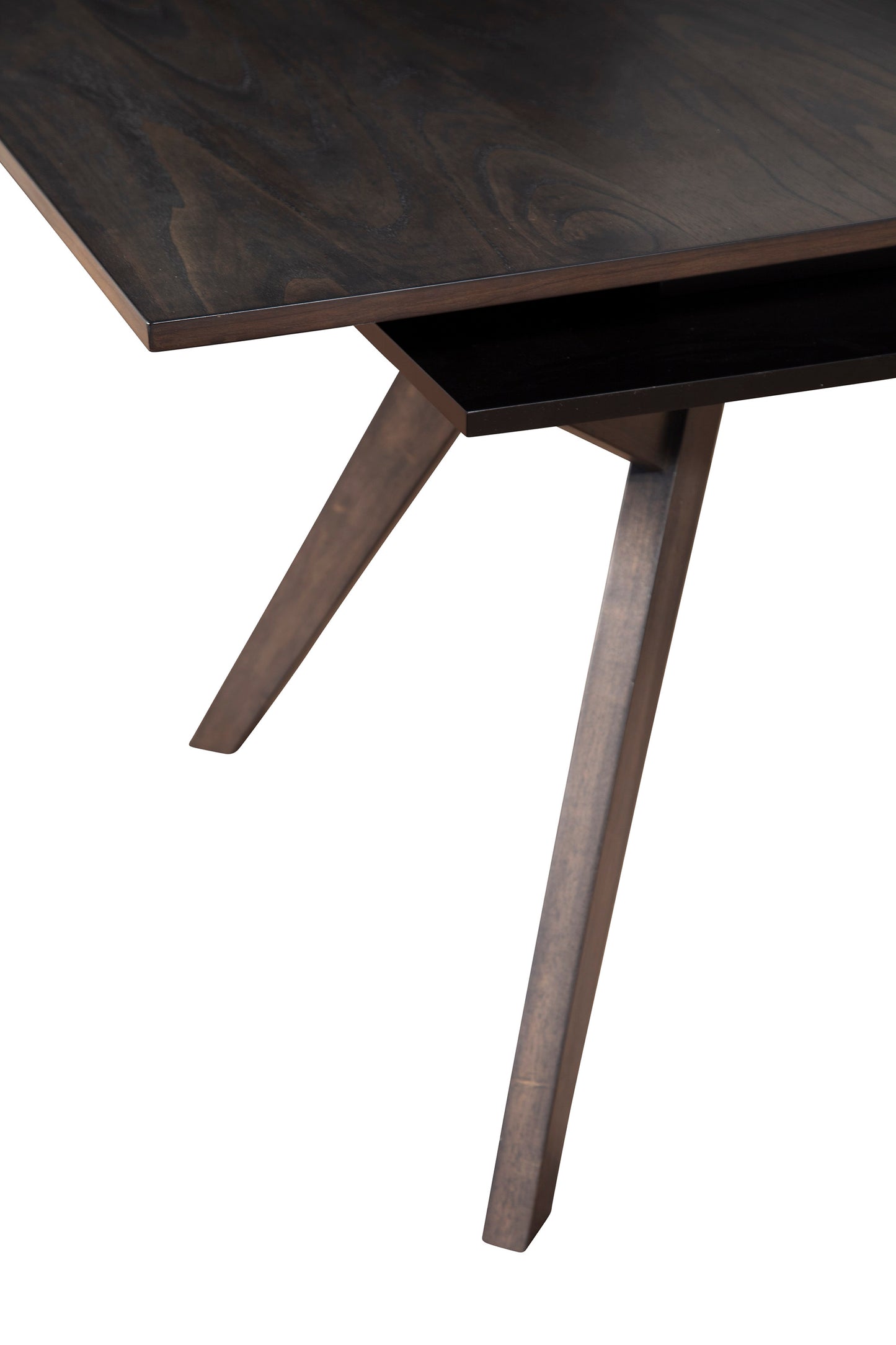 Lennox Rectangular Extension Dining Table, Dark Tobacco