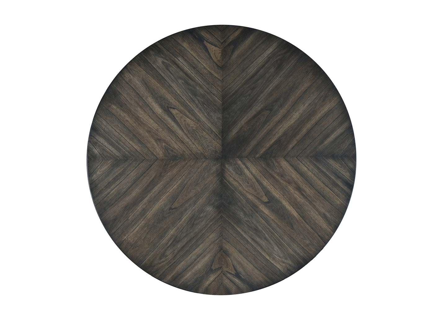 Lennox Round Dining Table, Dark Tobacco