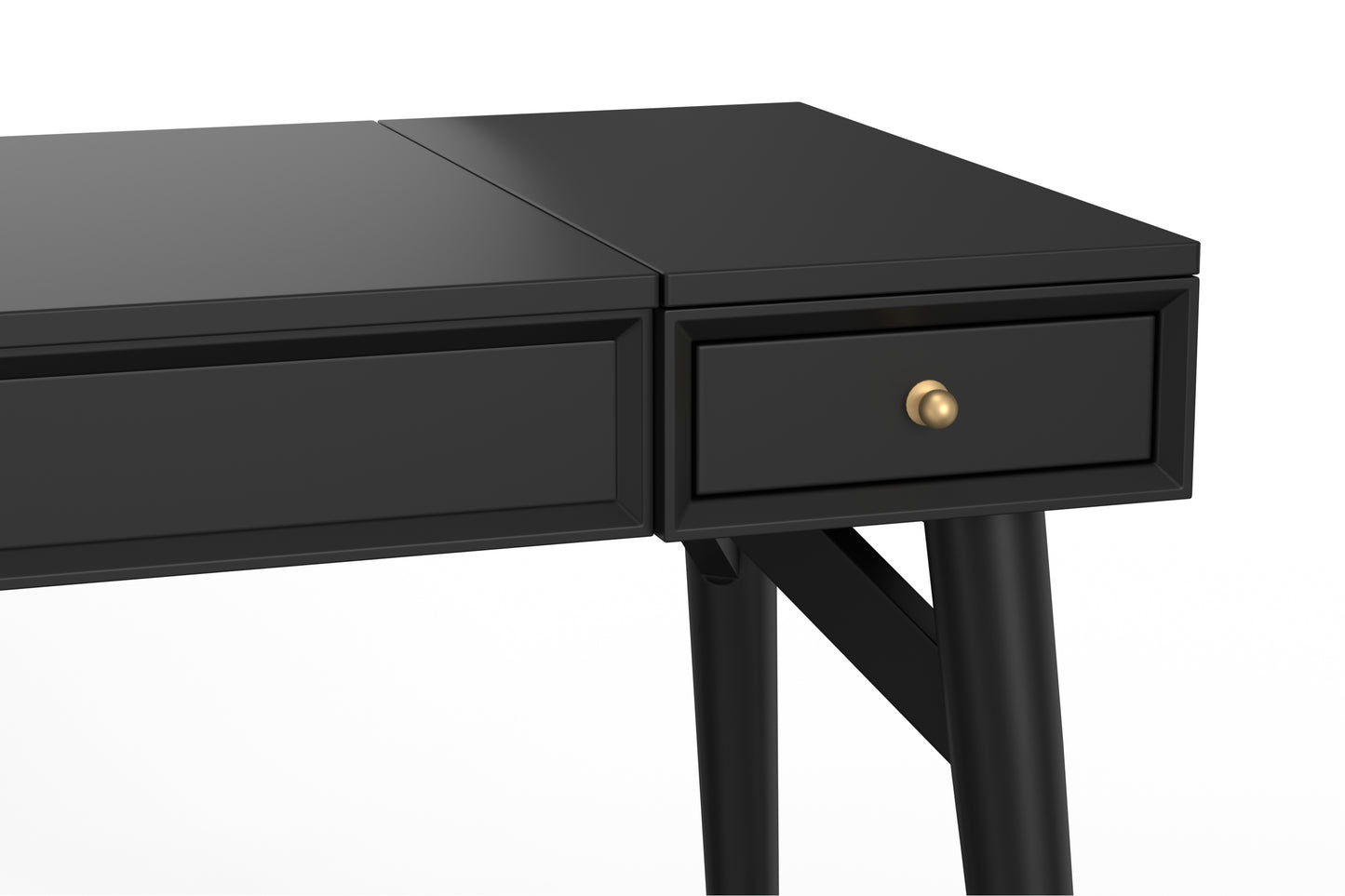 Flynn Bedroom Vanity, Black