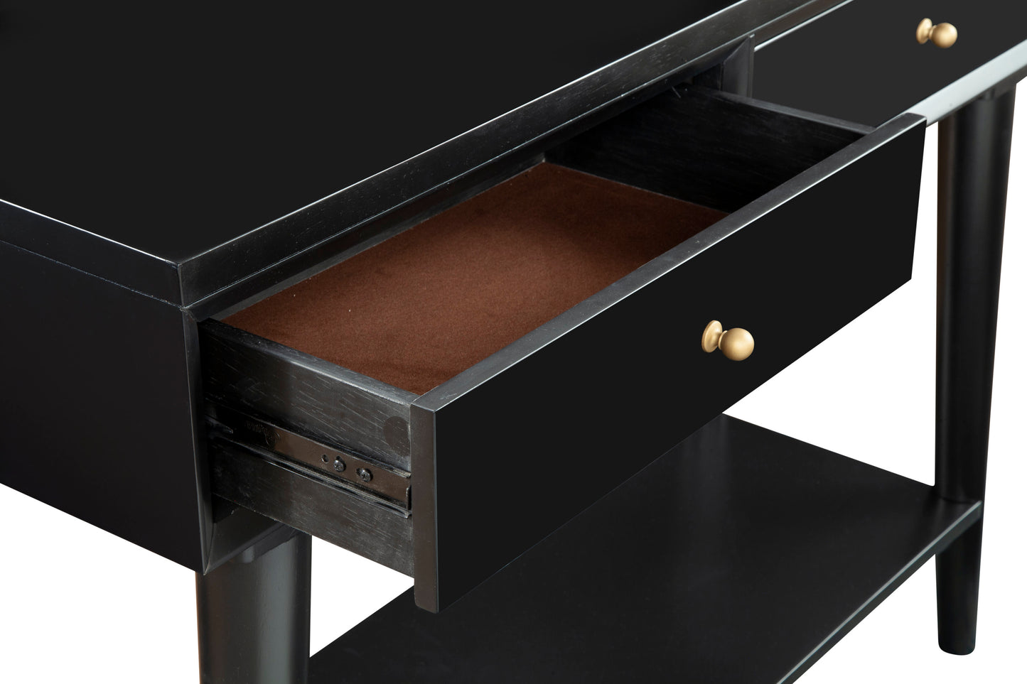 Flynn Console Table, Black