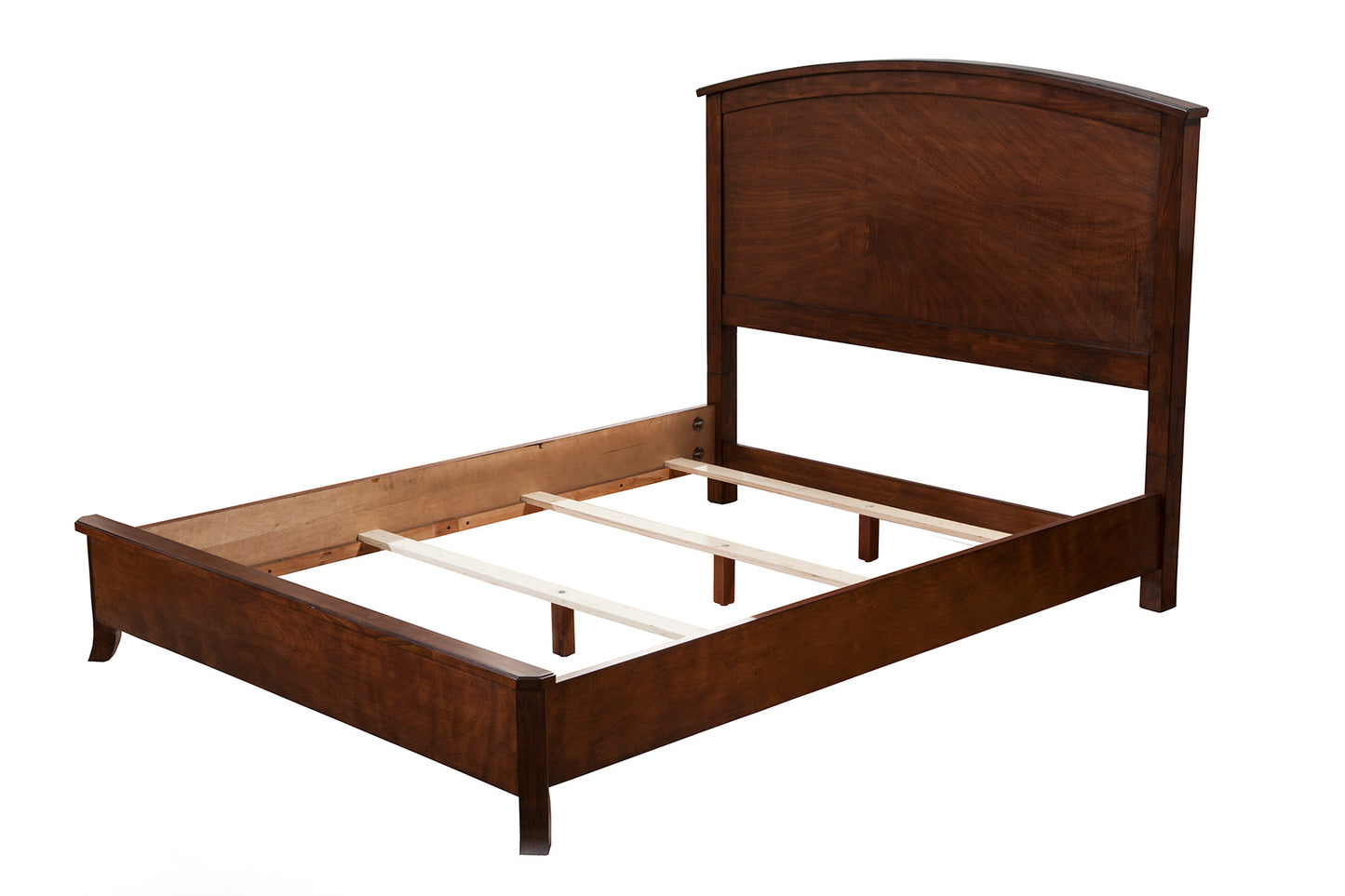 Baker Standard King Panel Bed, Mahogany