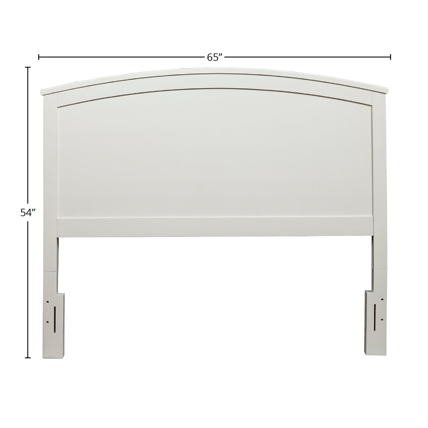 Baker Queen Headboard Only, White