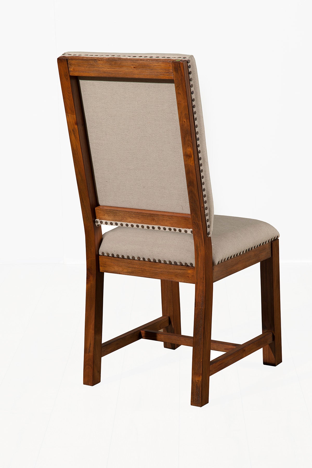 Shasta Set of 2 Upholstered Side Chairs, Salvaged Natural