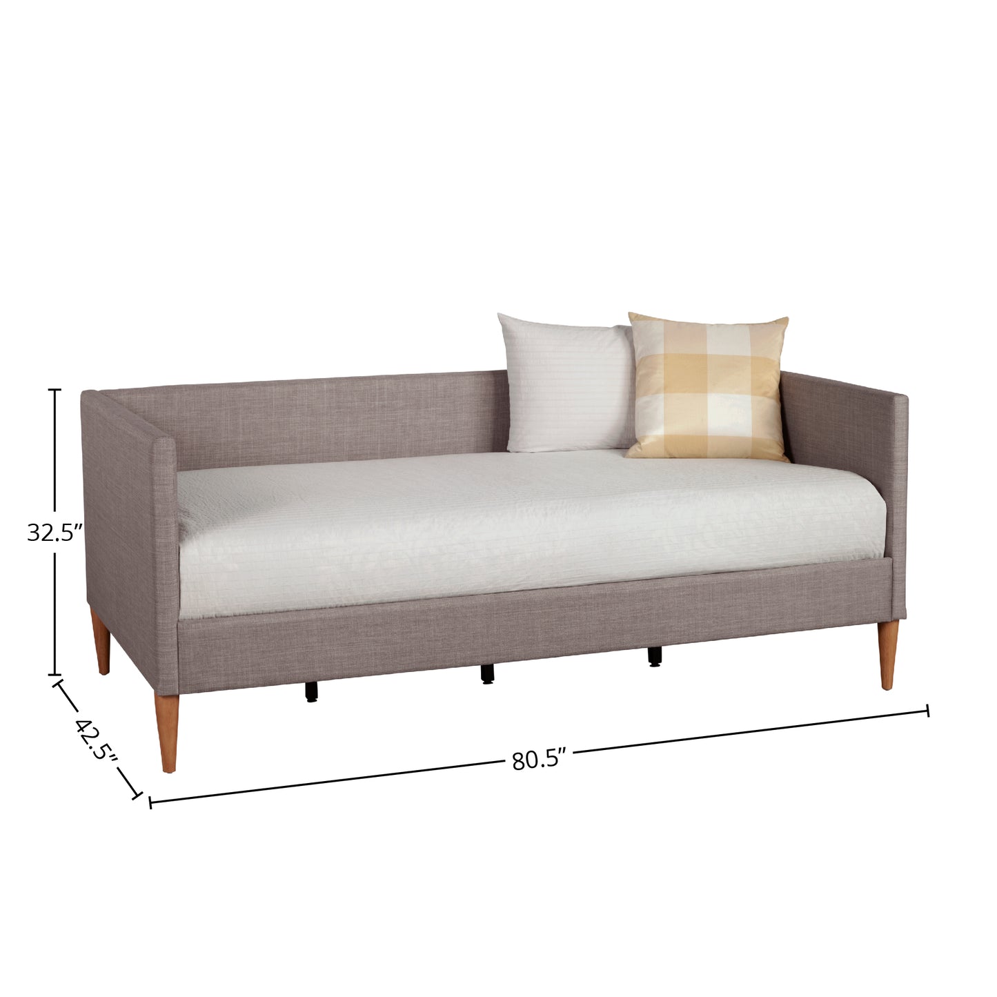 Britney Day Bed, Dark Grey