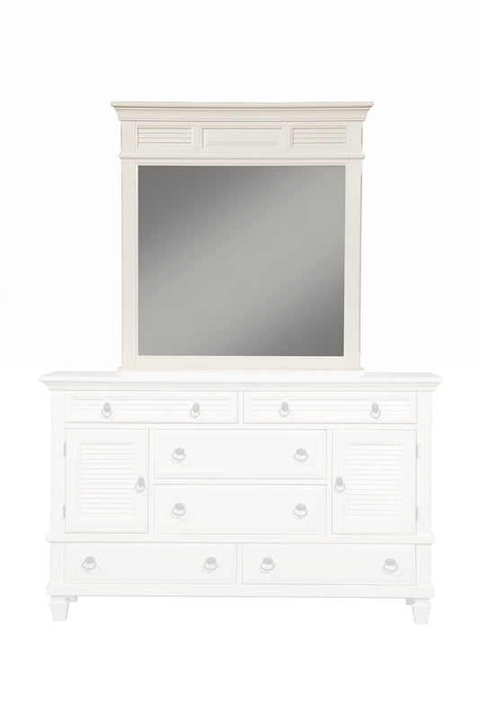 Winchester Mirror, White