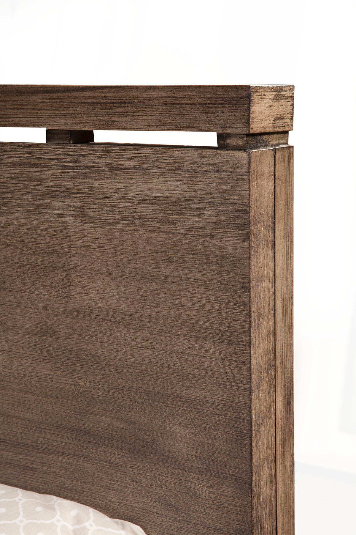 Sydney Queen Panel Bed, Weathered Grey