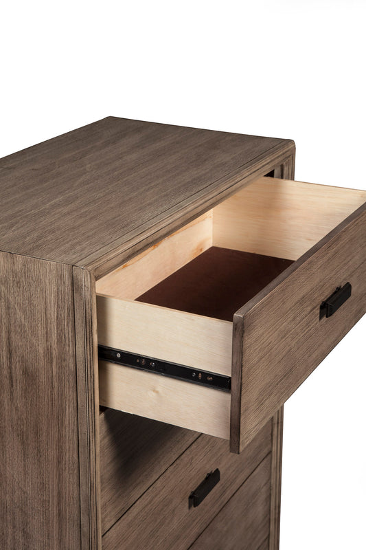 Camilla 5 Drawer Chest, Antique Grey