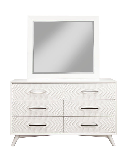 Tranquility Mirror, White
