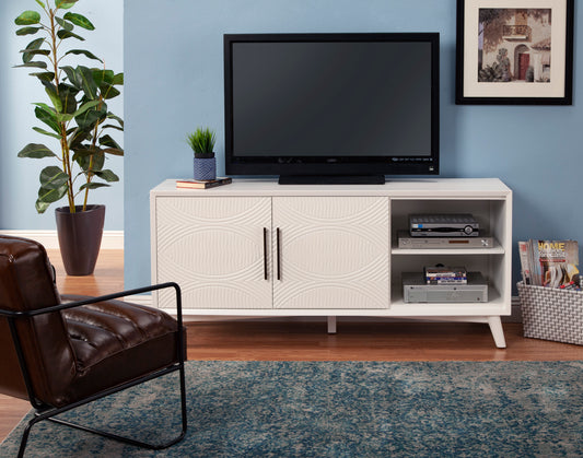 Tranquility TV Console, White