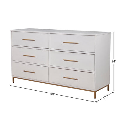 Madelyn Six Drawer Dresser