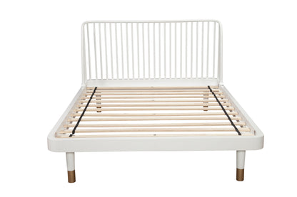 Madelyn California King Slat Back Platform Bed