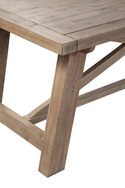 Newberry Extension Dining Table, Weathered Natural