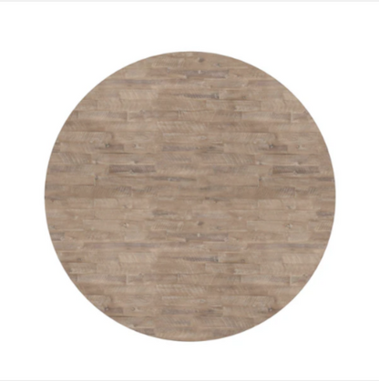Newberry Round Dining Table, Weathered Natural