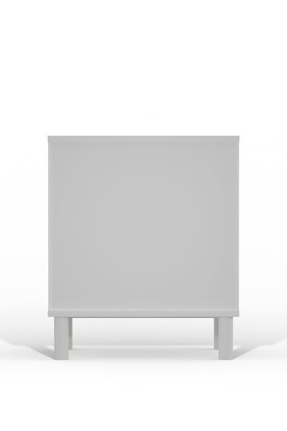 Stapleton 1 Drawer Nightstand, White