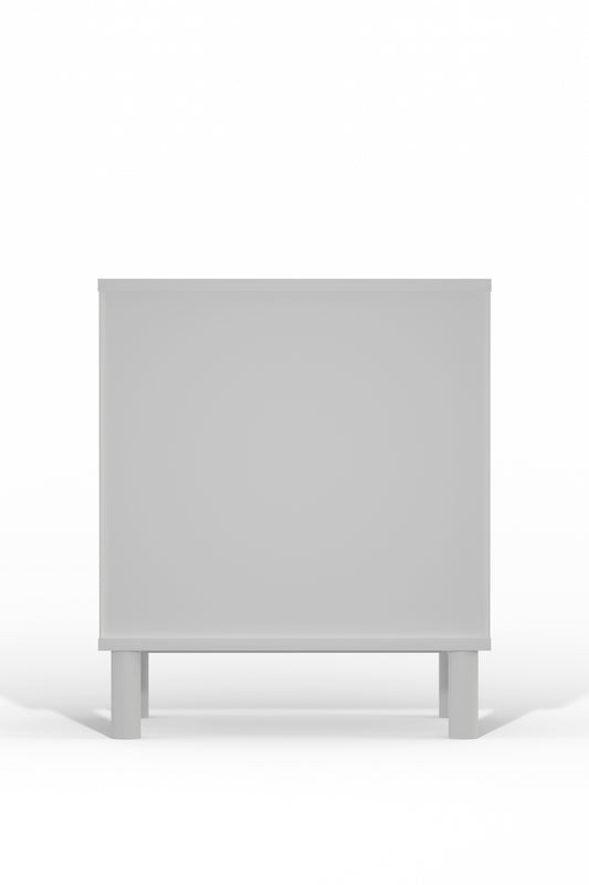 Stapleton 1 Drawer Nightstand, White