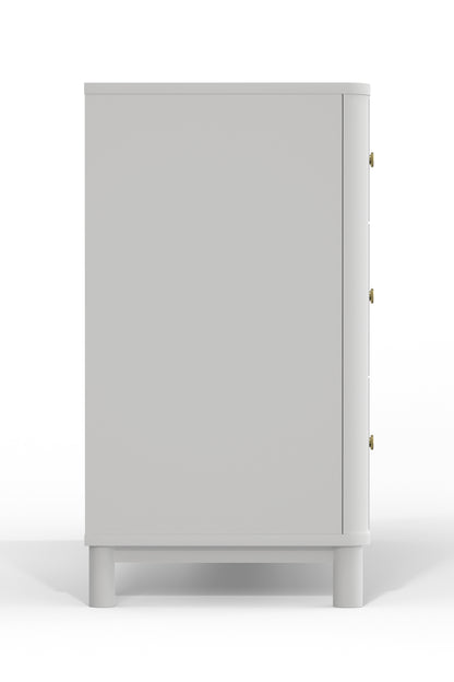 Stapleton 6 Drawer Dresser, White