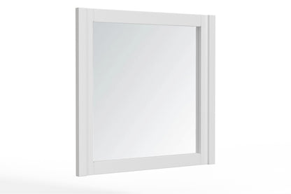 Stapleton Mirror, White