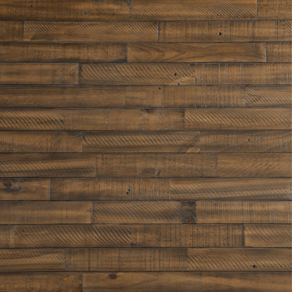 Kensington Round Solid Pine Dining Table, Walnut