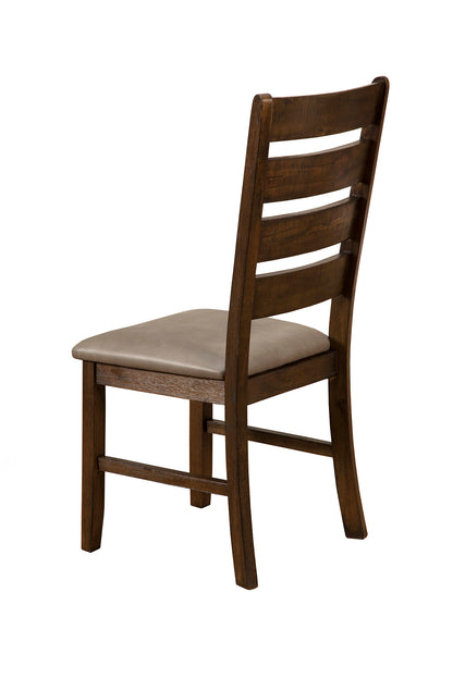 Emery Set of 2 Side Chairs, Walnut