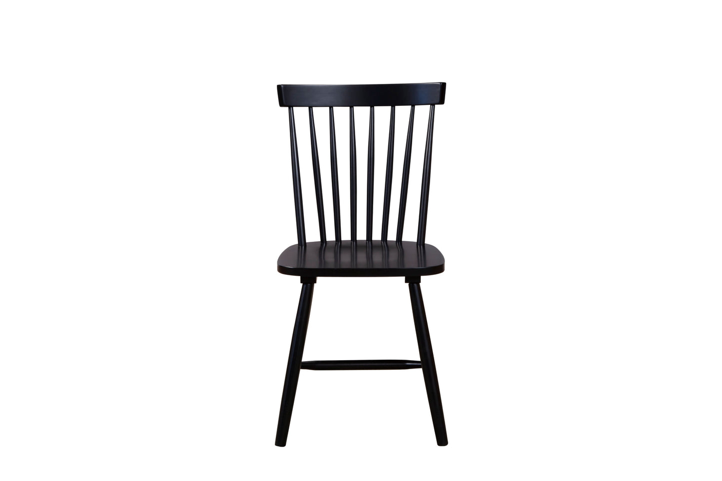 Lyra Set of 2 Side Chairs, Black