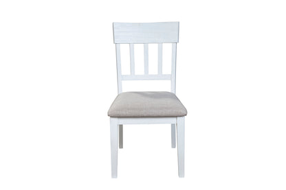 Donham Set of 2 Side Chairs, White