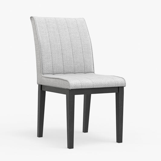 Cove Side Chairs, Gray & Black (Set of 2)