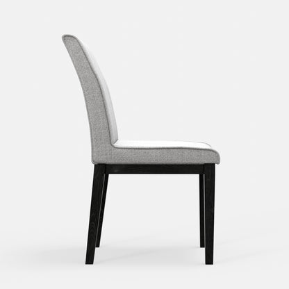 Cove Side Chairs, Gray & Black (Set of 2)