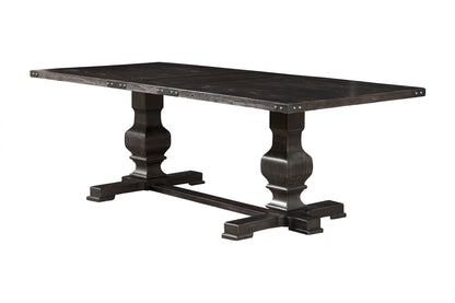 Manchester Dining Table, Vintage Black