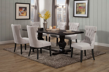 Manchester Dining Table, Vintage Black