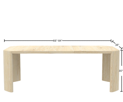 Sloane Extension Dining Table, Driftwood
