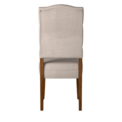 Newberry Set of 2 Side Chairs, Medium Brown