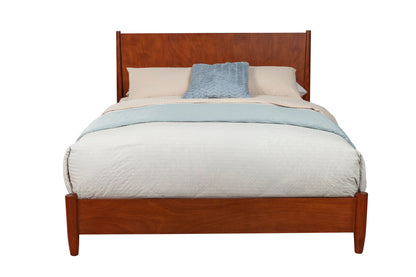 Flynn Standard King Platform Bed, Chestnut