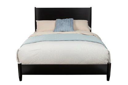 Flynn Queen Platform Bed, Black