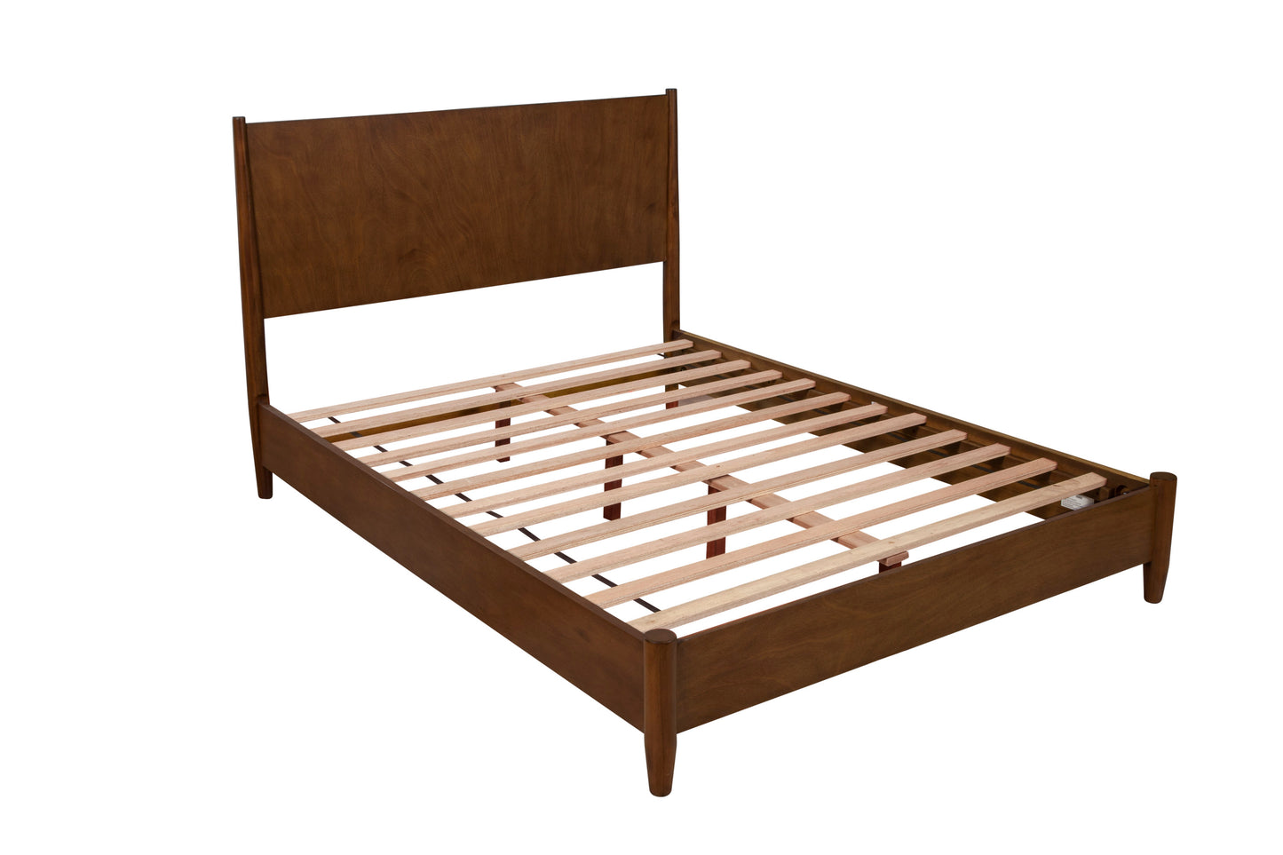 Flynn Queen Platform Bed, Walnut