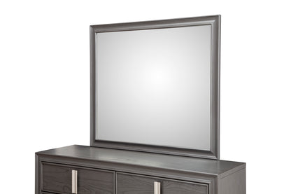 Lorraine Mirror, Dark Grey