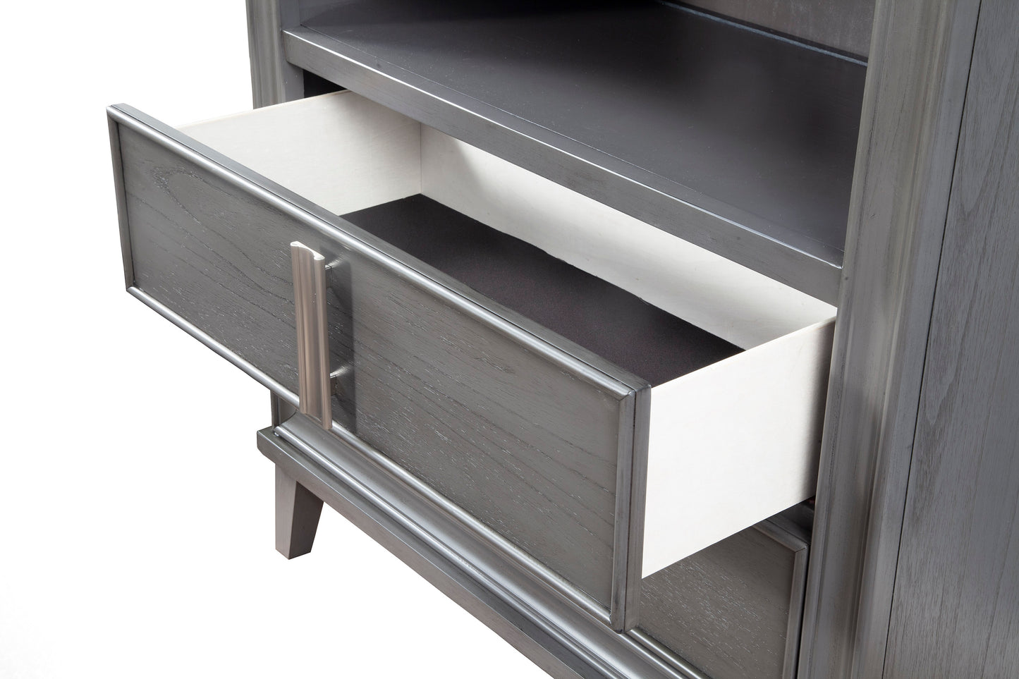 Lorraine TV Media Chest, Dark Grey
